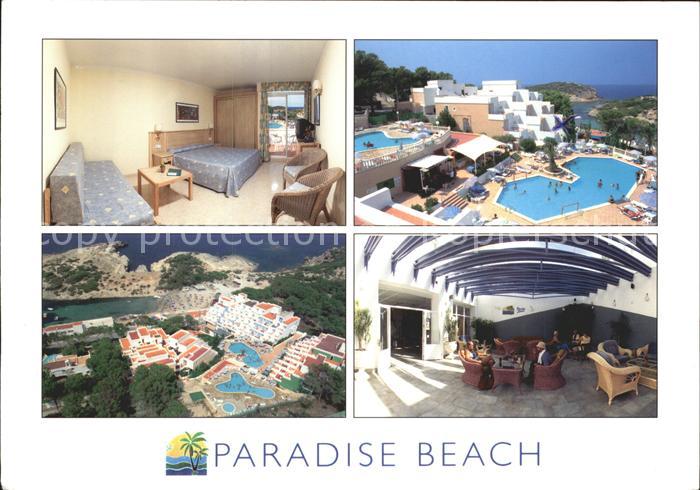 Portinatx Paradise Beach Hotel Swimmingpool Zimmer