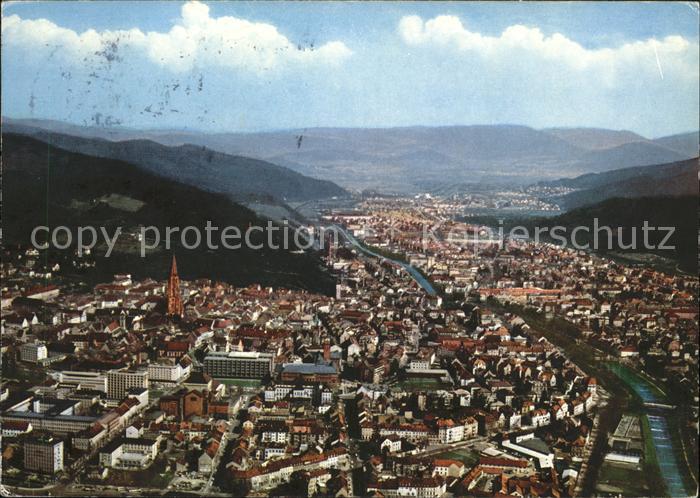Freiburg Breisgau Totalansicht
