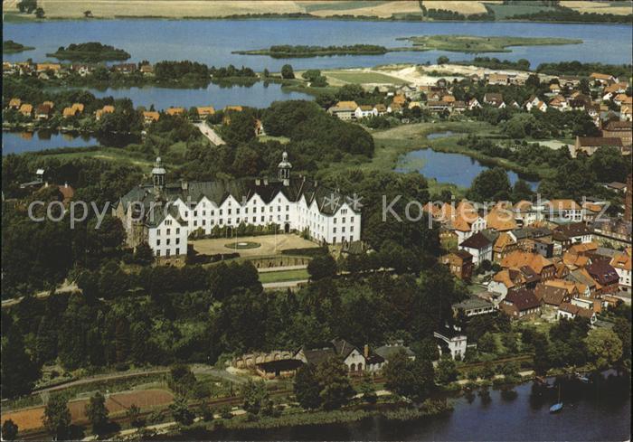 Ploen See Schloss Fliegeraufnahme