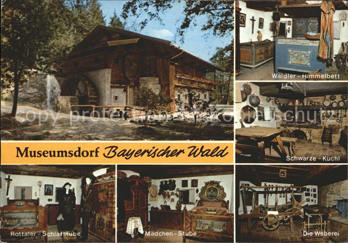 Tittling Museumsdorf Bayerischer Wald Himmelbett Schwarze Kuchl Schlaf und Maedc