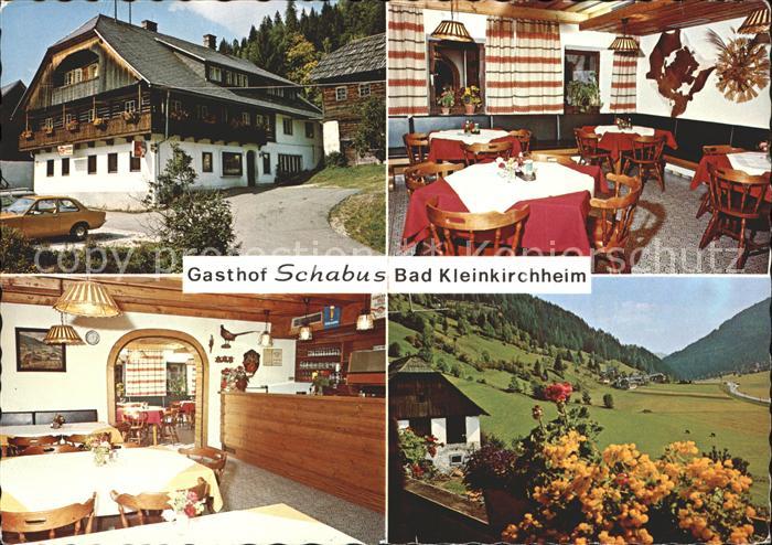 Bad Kleinkirchheim Kaernten Gasthof Schabus Gastraum Panorama