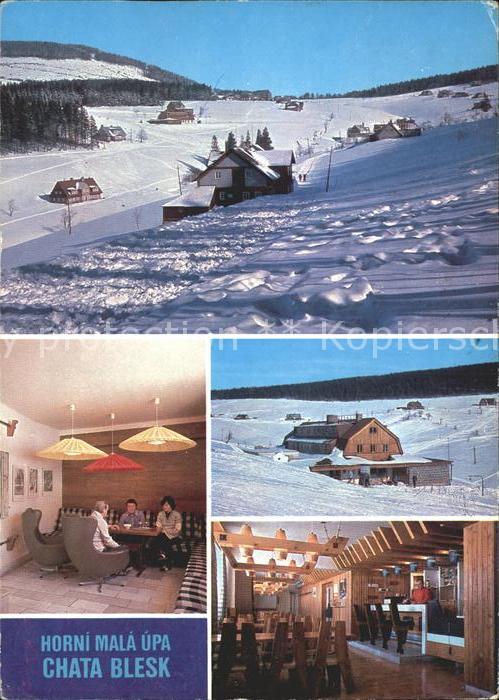 Krkonose Horni Mala Upa Chata Blesk rekreacni zarizeni EPO 2