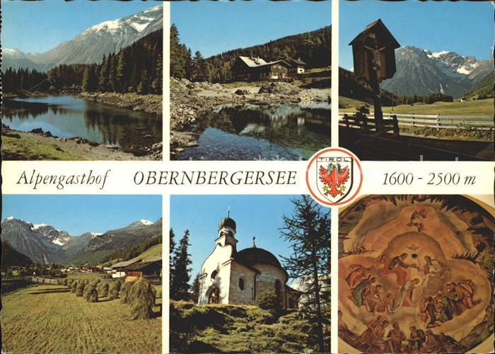 Gries Brenner Alpengasthof Obernbergersee Tribulaun Seegasthof Martrl Schwarzwan