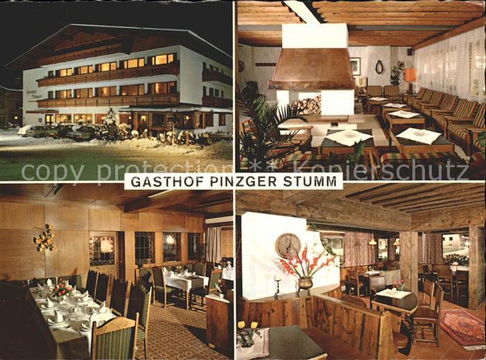Stumm Zillertal Gasthof Pinzger Gastraeume
