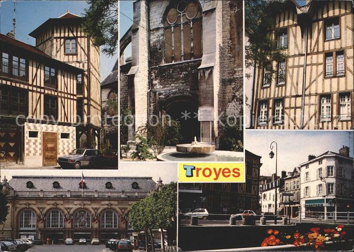 Troyes Aube Ave Marechal Joffre Place du Marche au