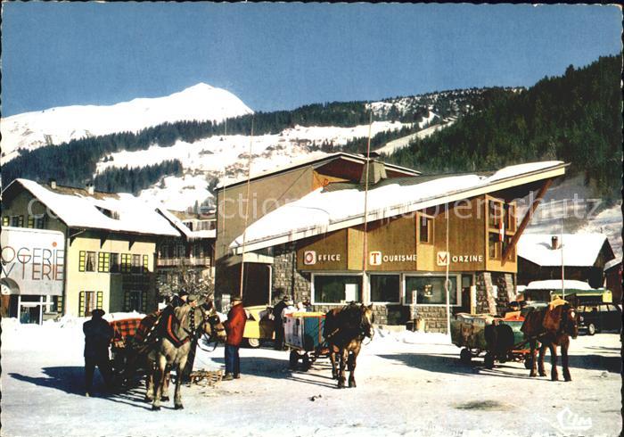 Morzine Office du Tourisme Pferdekutschen
