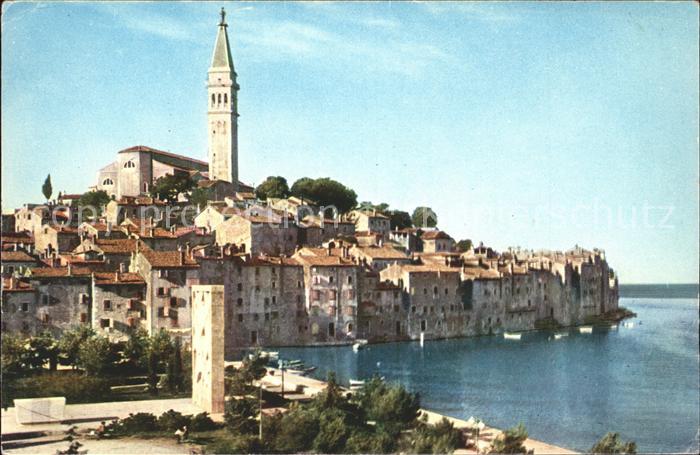 Rovinj Istrien Panorama Kirche
