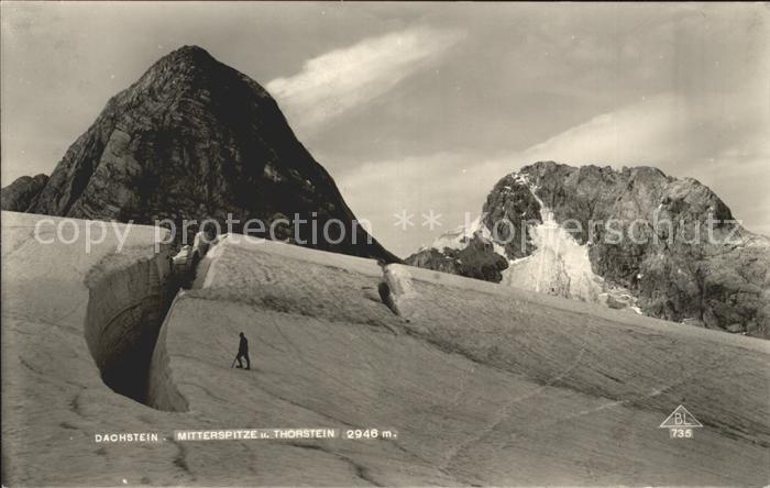 Dachstein Gebirge Mitterspitzeund Thorstein