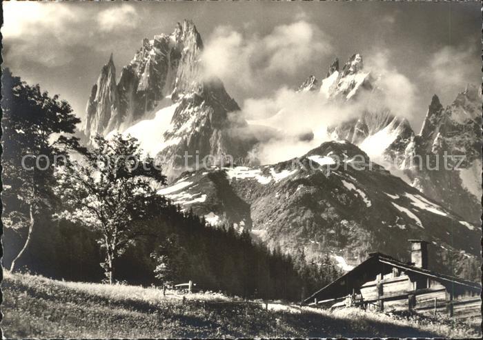 Chamonix Aiguilles des Grands Charmoz et de Blaitiere