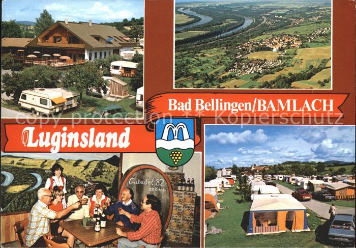 Bamlach Terrassenanlage Camping Luginsland Ortsblick