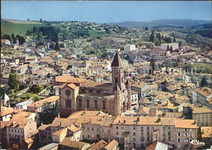 Thizy Rhone Vue generale aerienne