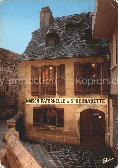 Lourdes Hautes Pyrenees Maison Paternelle de Ste Bernadette