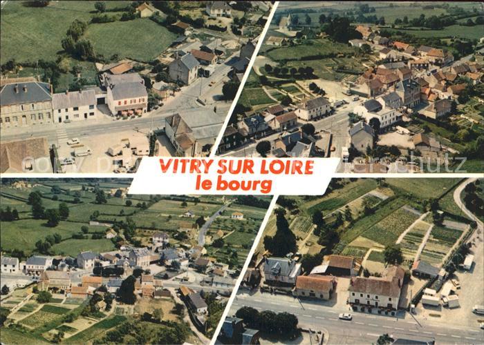 Vitry-sur-Loire Le Bourg Bourbon Lancy Vue aerienne