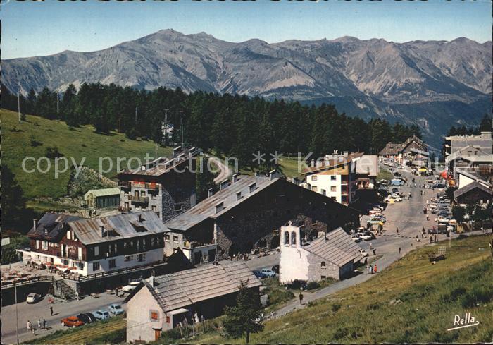Valberg Vue panoramique sur le centre de la station