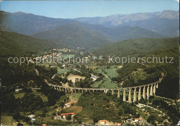 Chamborigaud Vue aerienne du Viaduc de la SNFC