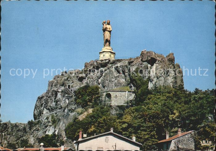 Le Puy-en-Velay Statue colossale de Notre Dame de France
