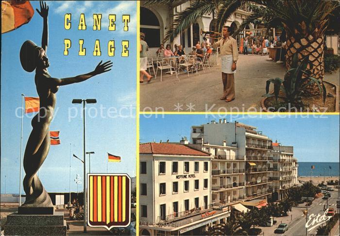 Canet Plage l_Heure de la soupe Avenue de la Medite