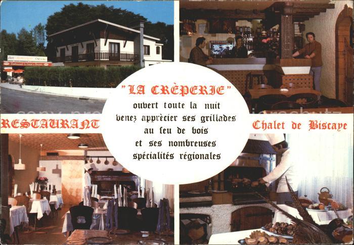 Lourdes Hautes Pyrenees Restaurant Chalet de Biscaye La Creperj
