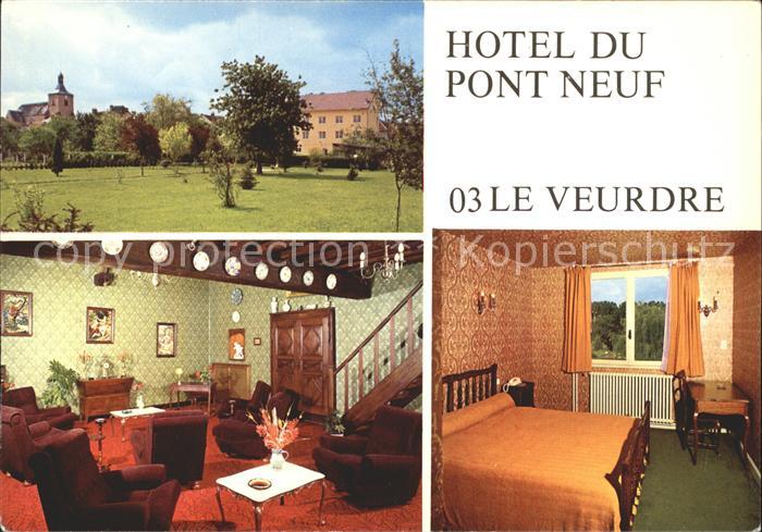 Le Veurdre Hotel du Pont Neuf Details