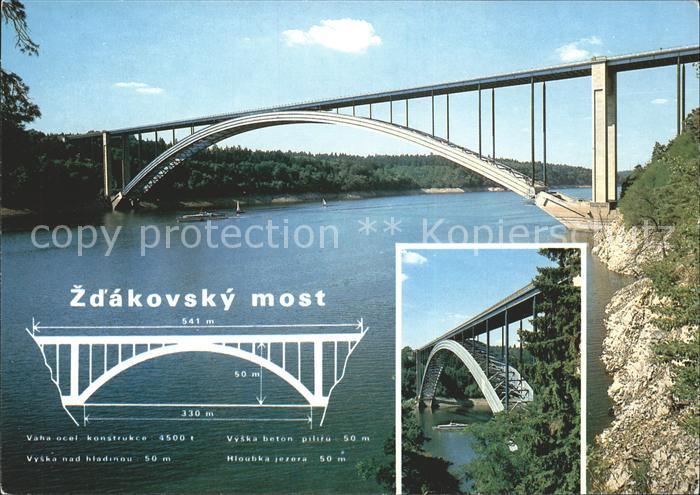 Orlik nad Vltavou Zdakovsky most Bruecke