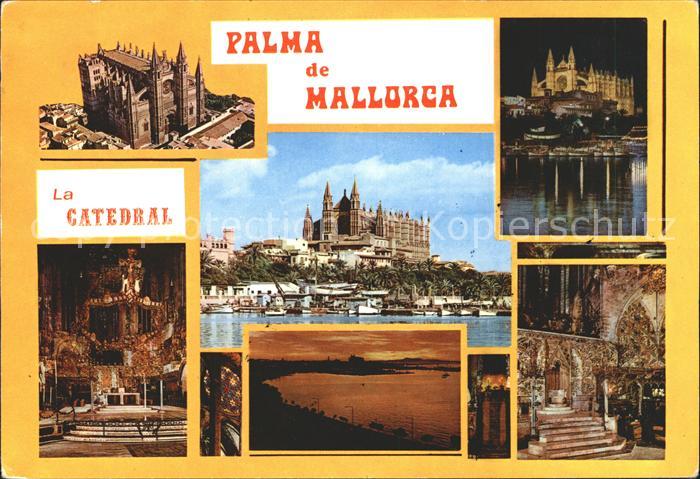 Palma de Mallorca La Catedral Teilansichten