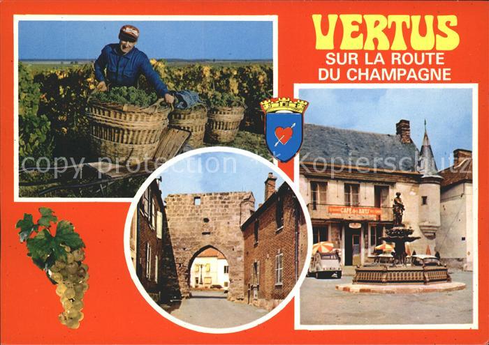 Vertus Vendanges Porte Baudet Fontaine du Vigneron
