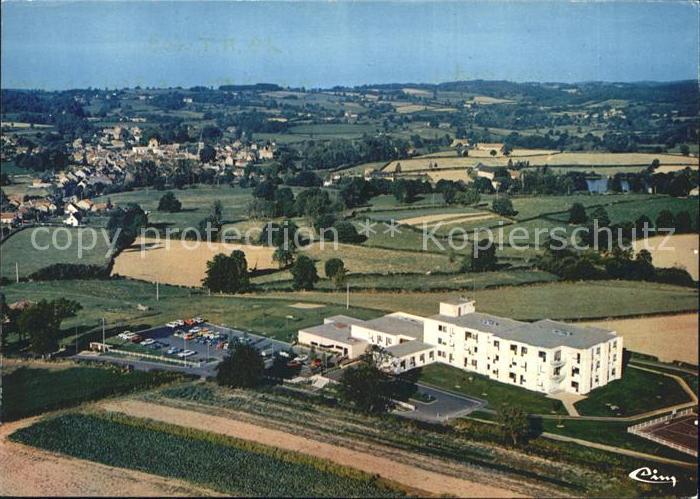 Pionsat Vue aerienne Centre de Reduction Foncti
