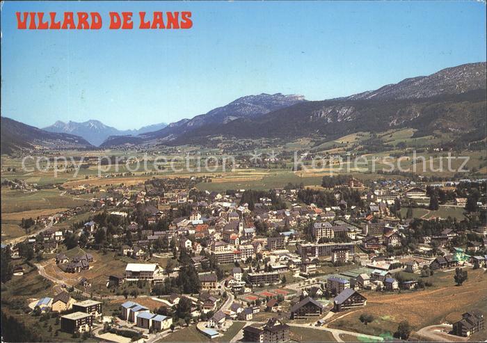 Villard-de-Lans Vue general aerienne