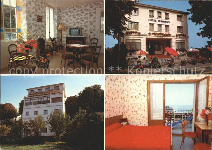 Evian-les-Bains Haute Savoie Hotel Terminus Terrasse Chambre