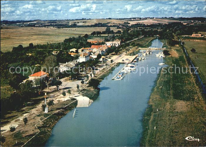 Saint-Fort-sur-Gironde Port Maubert Vue aerienne