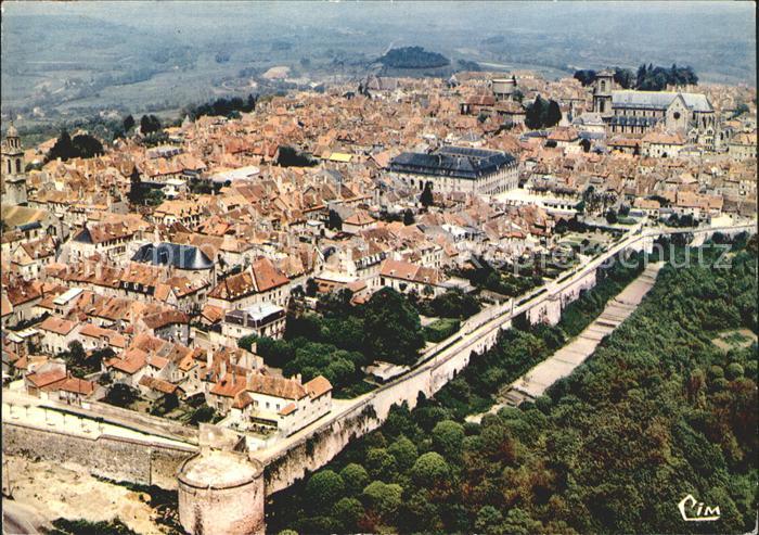 Langres Vue generale aerienne