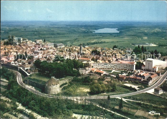 Langres Vue generale aerienne