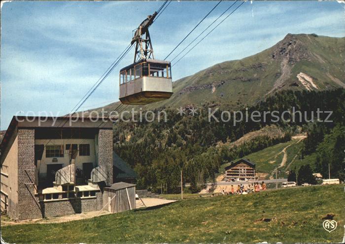 Puy-de-Dome Le Sancy La Gare inferieure du Nouveau