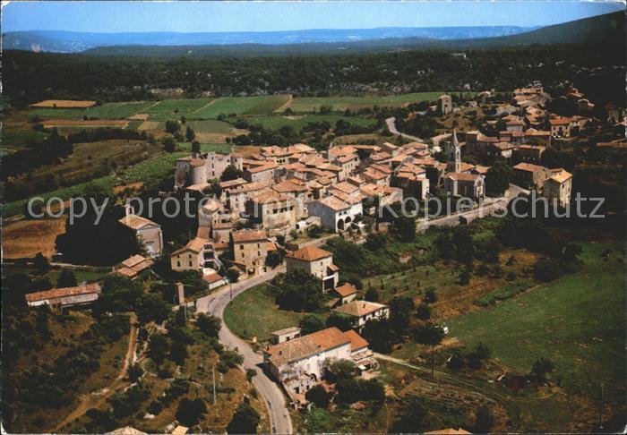 Labastide-de-Virac Vue aerienne