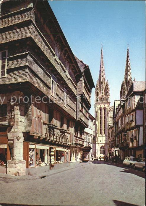 Quimper Rue Kereon Eglise