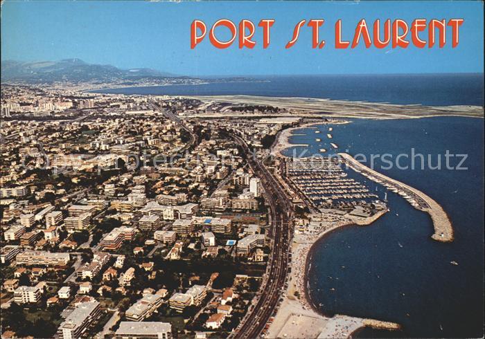 Saint-Laurent-du-Var Port St Laurent Vue generale aerienne