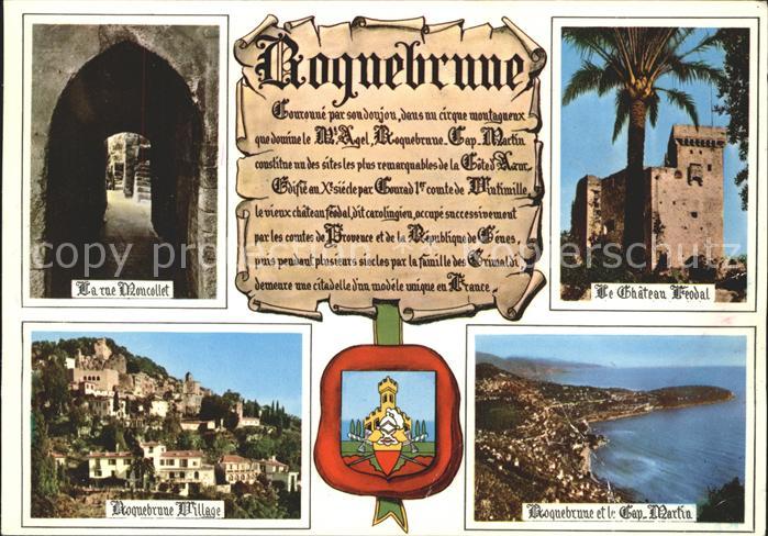 Roquebrune-Cap-Martin Rue Moncolett Village Chateau Feodal