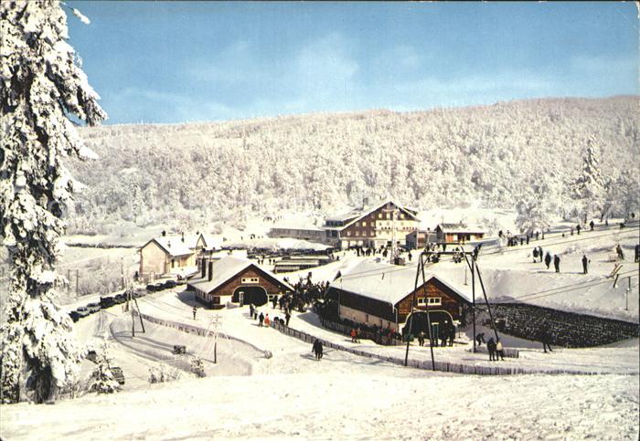 La Schlucht Le Teleski Panorama