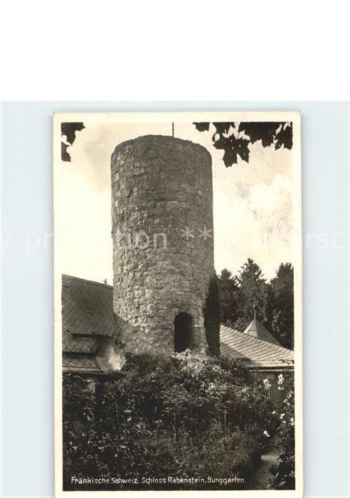 Ahorntal Schloss Rabenstein Burggraben