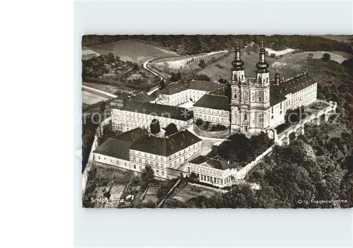 Bad Staffelstein Schloss Banz Kloster Fliegeraufnahme