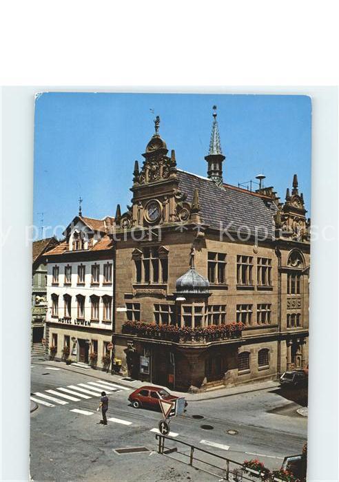 Messkirch Marktplatz mit Rathaus