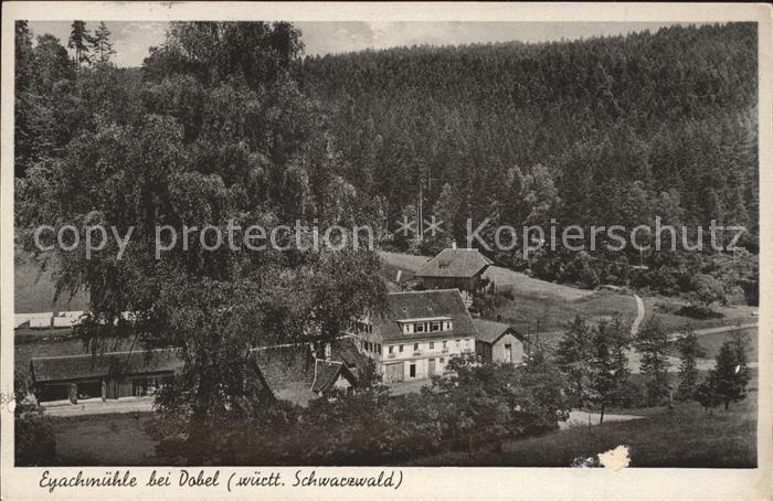 Dobel Schwarzwald Eyachmuehle Gasthaus Pension