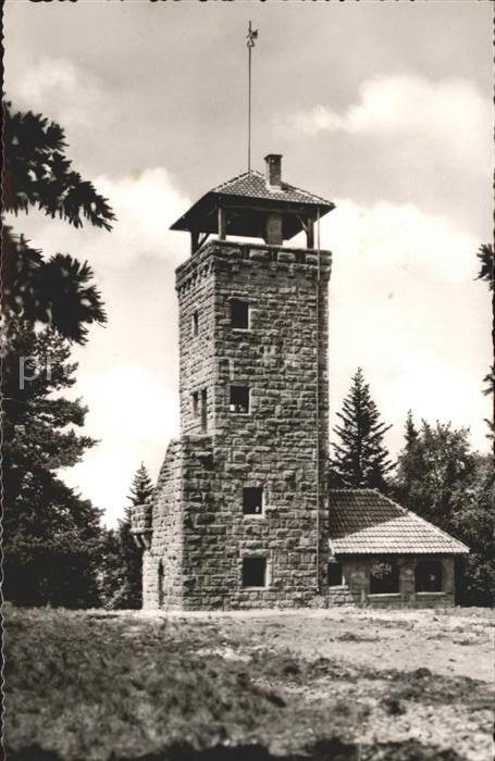 Loffenau Bad Herrenalb Aussichtsturm Teufelsmuehle