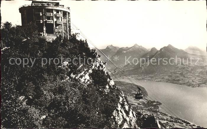 Veyrier-du-Lac Seilbahn Lac d`Annecy
