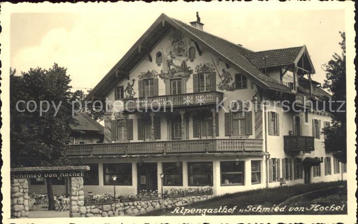 Kochel See Alpengasthof Schmied von Kochel