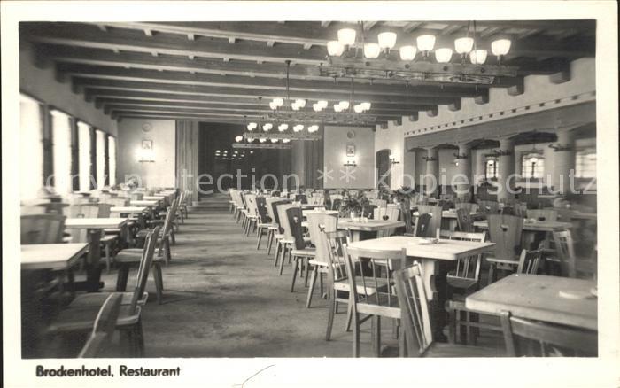 Brocken Harz Brockenhotel Restaurant