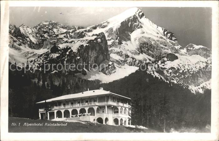 GARMISCH-PARTENKIRCHEN Bayern Alpenhotel Raintalerhof