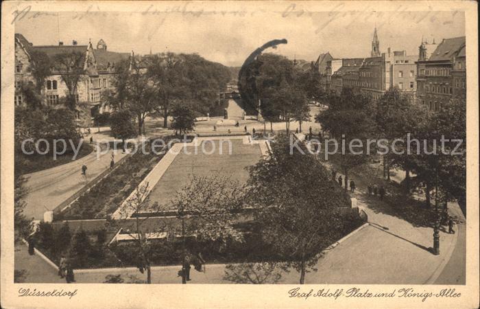DuessELDORF  CITY Graf Adolf Platz und Koenigs-Allee