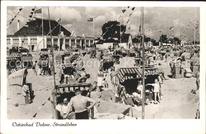 Dahme Ostseebad Strandleben