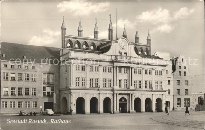 ROSTOCK  CITY Rathaus